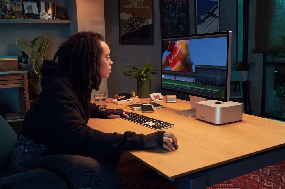 Apple Mac Studio и Studio Display в работе