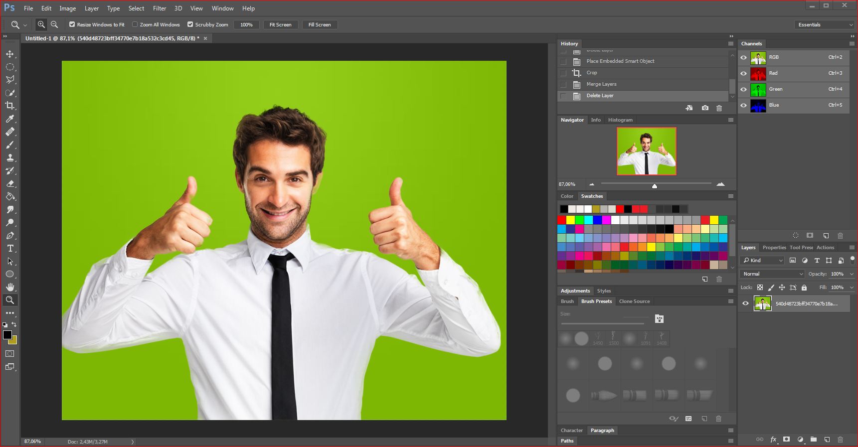 Как обрезать фото в Photoshop: практическое руководство