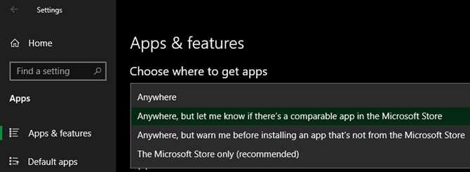 Проблема установки приложений в Windows 10