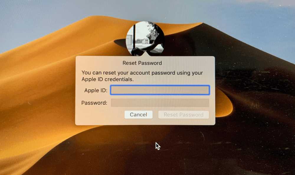 Как сбросить пароль для учетной записи Apple