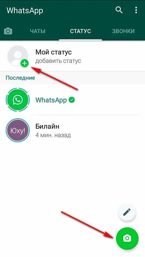 Зачем нужен статус в WhatsApp?