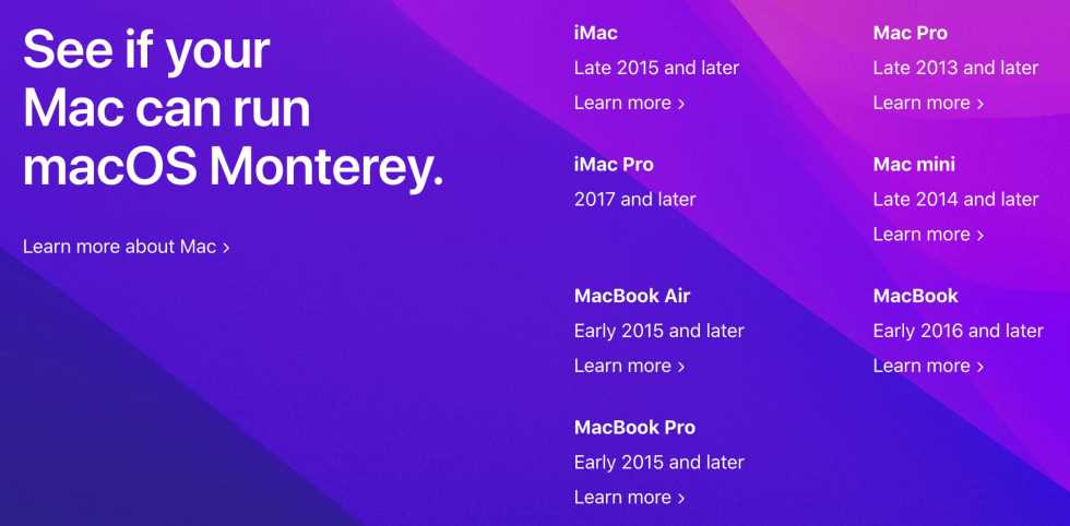 Какие есть новые функции в Monterey Mac OS?